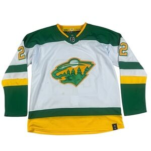 SOLD***Adidas Minnesota Wild Authentic Jersey Reverse Retro Kevin Fiala Men’s
